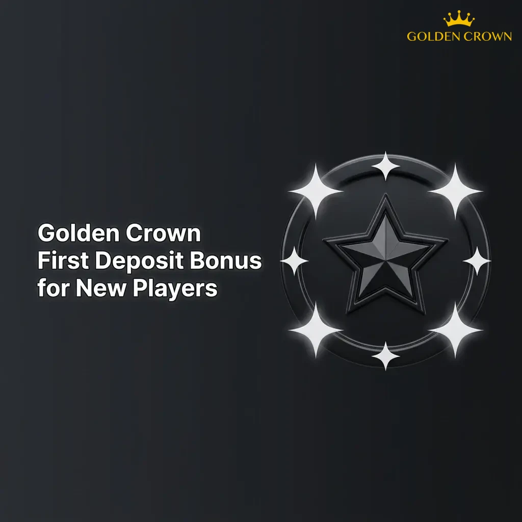 Golden Crown Casino first deposit bonus offering 100% match up to AUD 1,500 plus 300 free spins