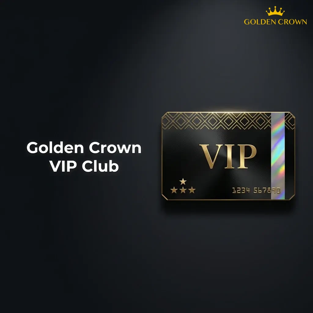 Golden Crown VIP Club loyalty programme tiers offering exclusive rewards, cashback, and dedicated account managers for Australian players.